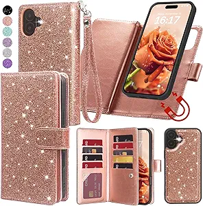 COVER iPhone 17 6.3", Rose Gold GLISTER